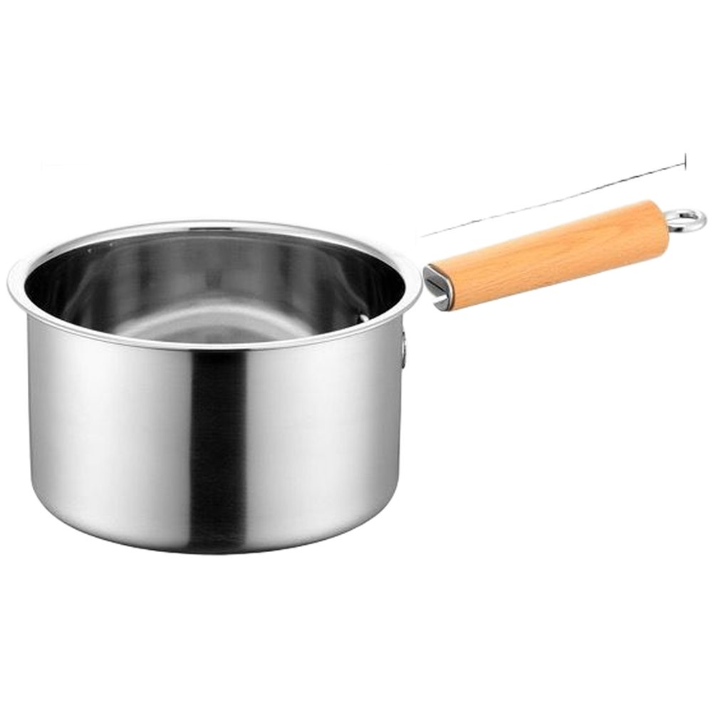 Baby Food Strainer - Stainless Steel Deep Fry Pot 20x18x10.5cm