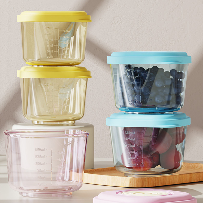 Baby Food Tray - 6 Pcs Baby Food Storage Containers