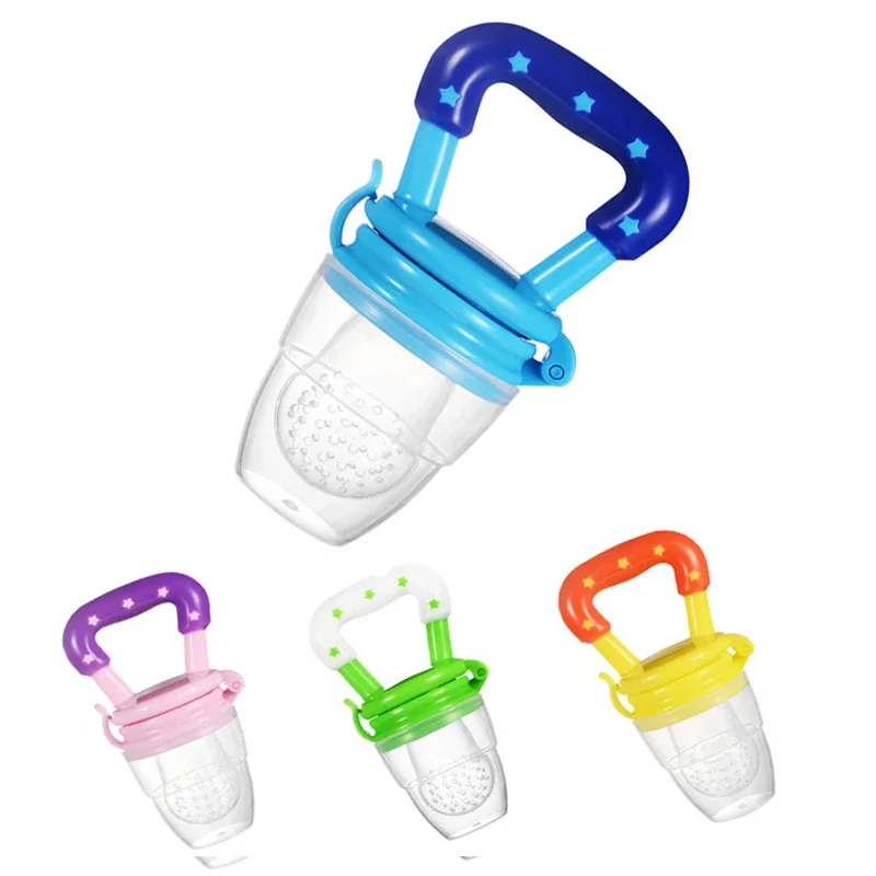 Baby Food Strainer - Silicone Baby Pacifier Infant Nipple Soother