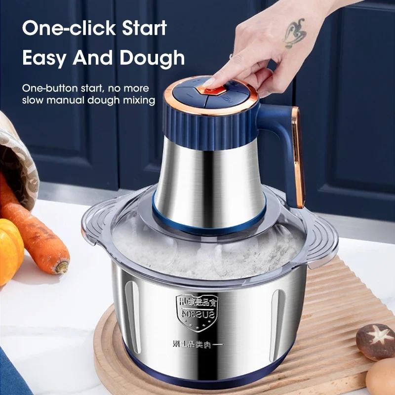 Baby Food Chopper - 5L Electric Meat Grinders 304 Stainless
