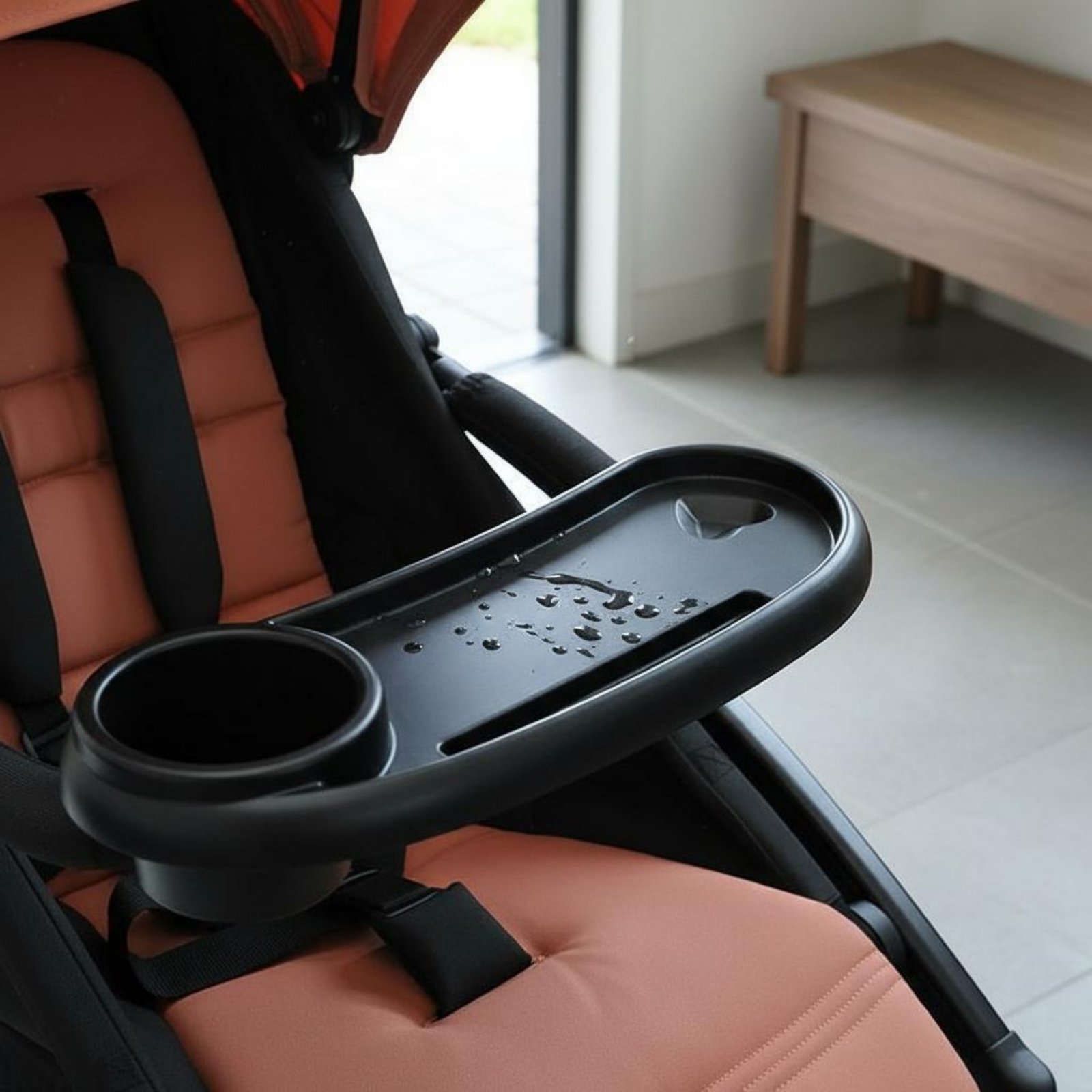 Baby Pram Food Tray Material U - огляд і ціна Baby Food Tray