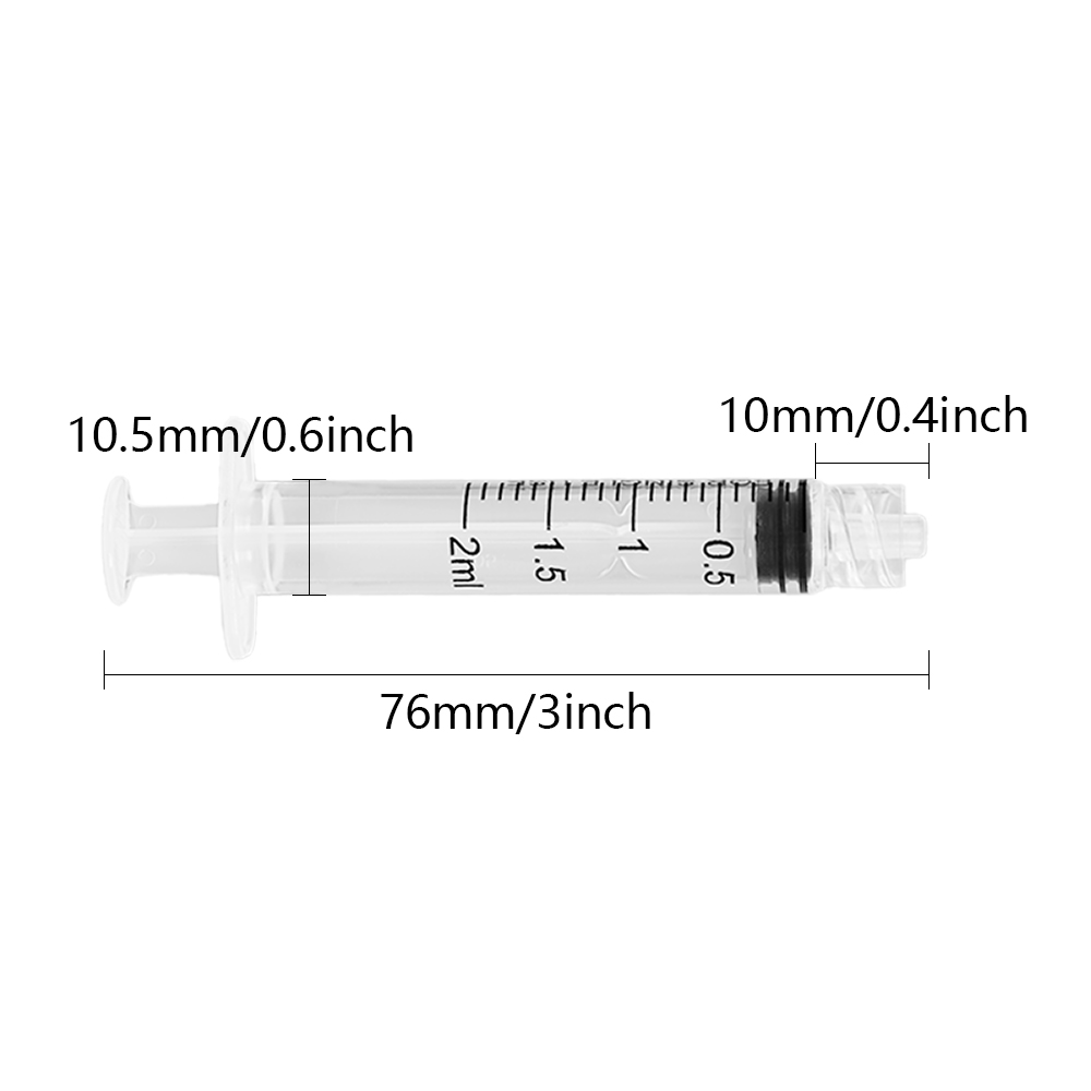 2ml Luer Lock Syringe 100pcs,  - огляд і ціна Baby Food Allergy Rash