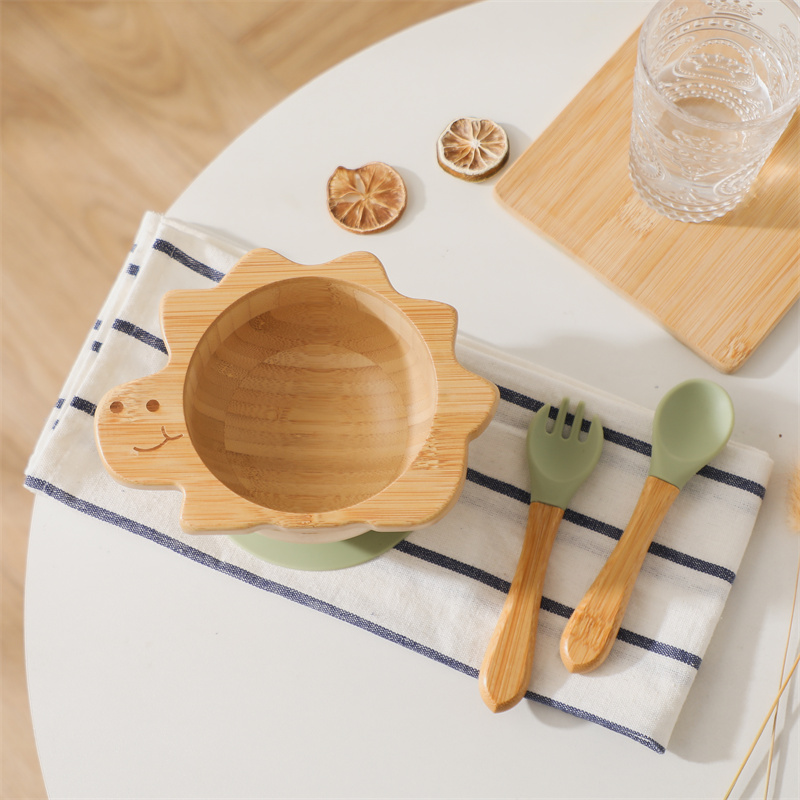Baby Wooden Tableware Set Dino - огляд і ціна Baby Food Chopper