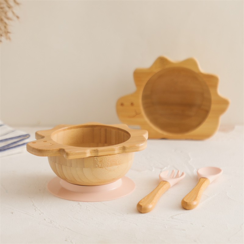 Baby Wooden Tableware Set Dino - огляд і ціна Baby Food Chopper