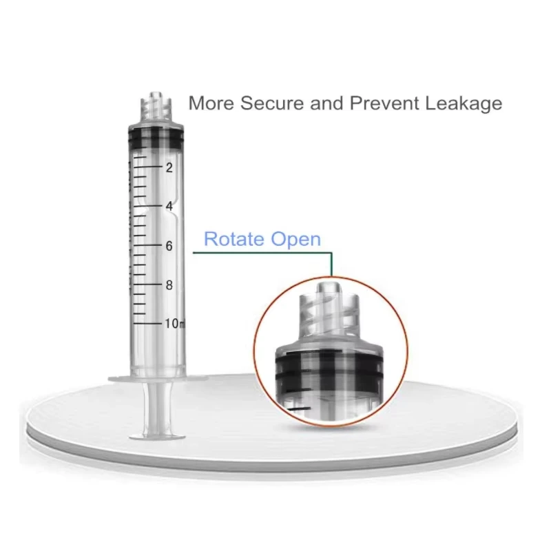 10ml Luer Lock Plastic Syringe - огляд і ціна Baby Food Allergy Rash