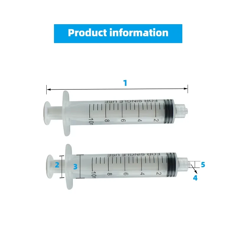 10ml Luer Lock Plastic Syringe - огляд і ціна Baby Food Allergy Rash