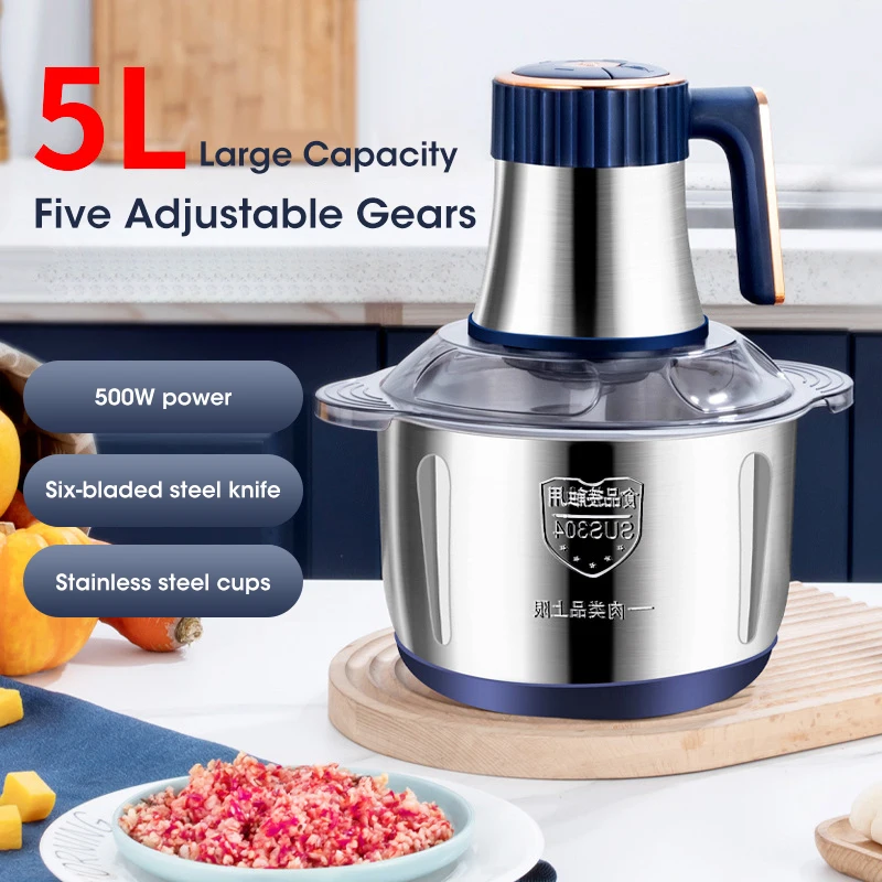 5L Electric Meat Grinders 304  - огляд і ціна Baby Food Chopper