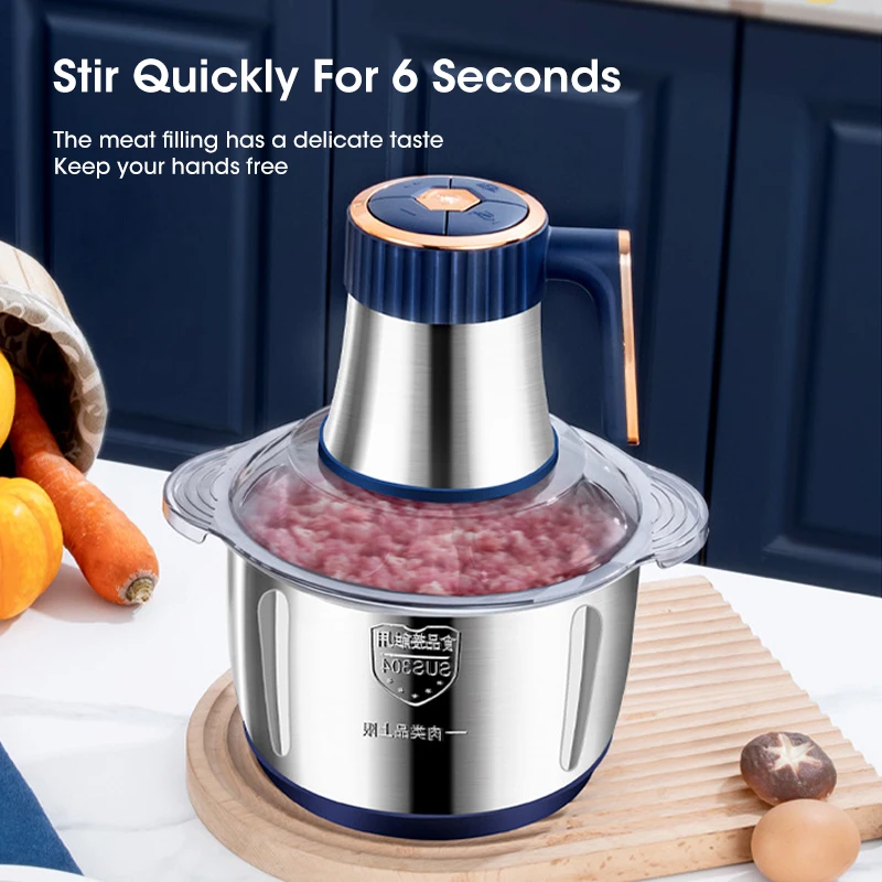 5L Electric Meat Grinders 304  - огляд і ціна Baby Food Chopper