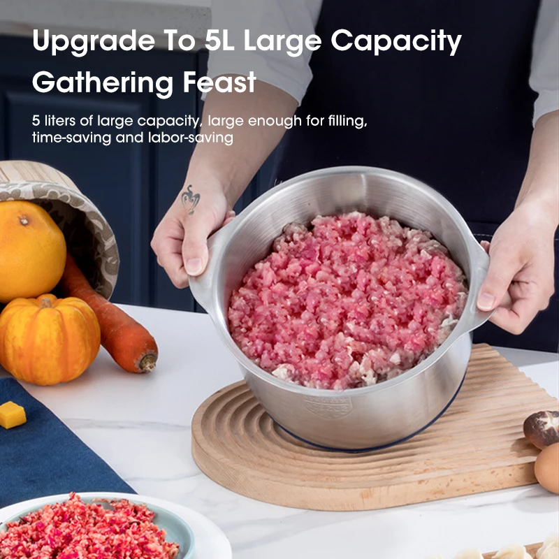 5L Electric Meat Grinders 304  - огляд і ціна Baby Food Chopper