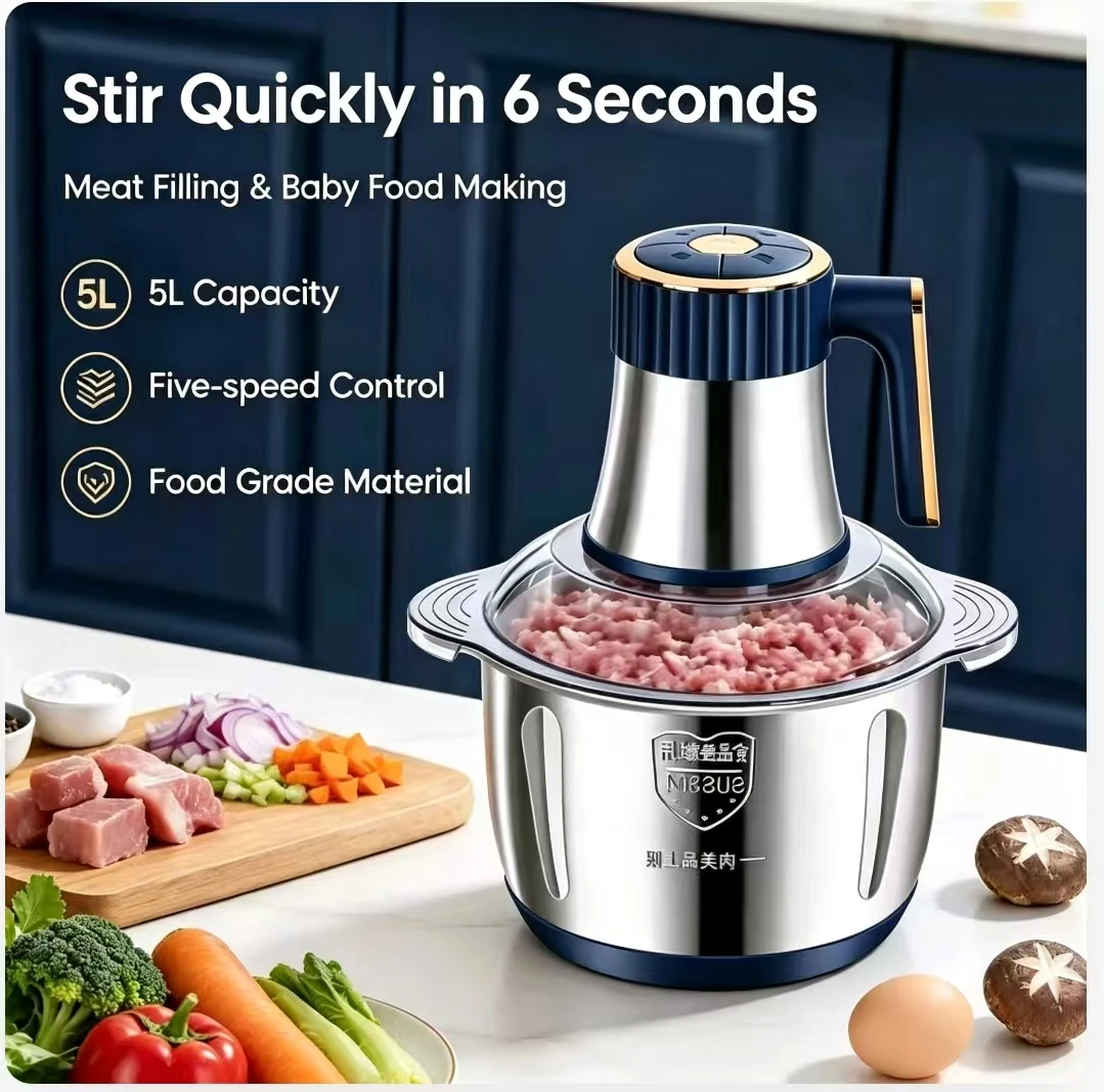 304 Stainless Steel 5L Electri - огляд і ціна Baby Food Chopper