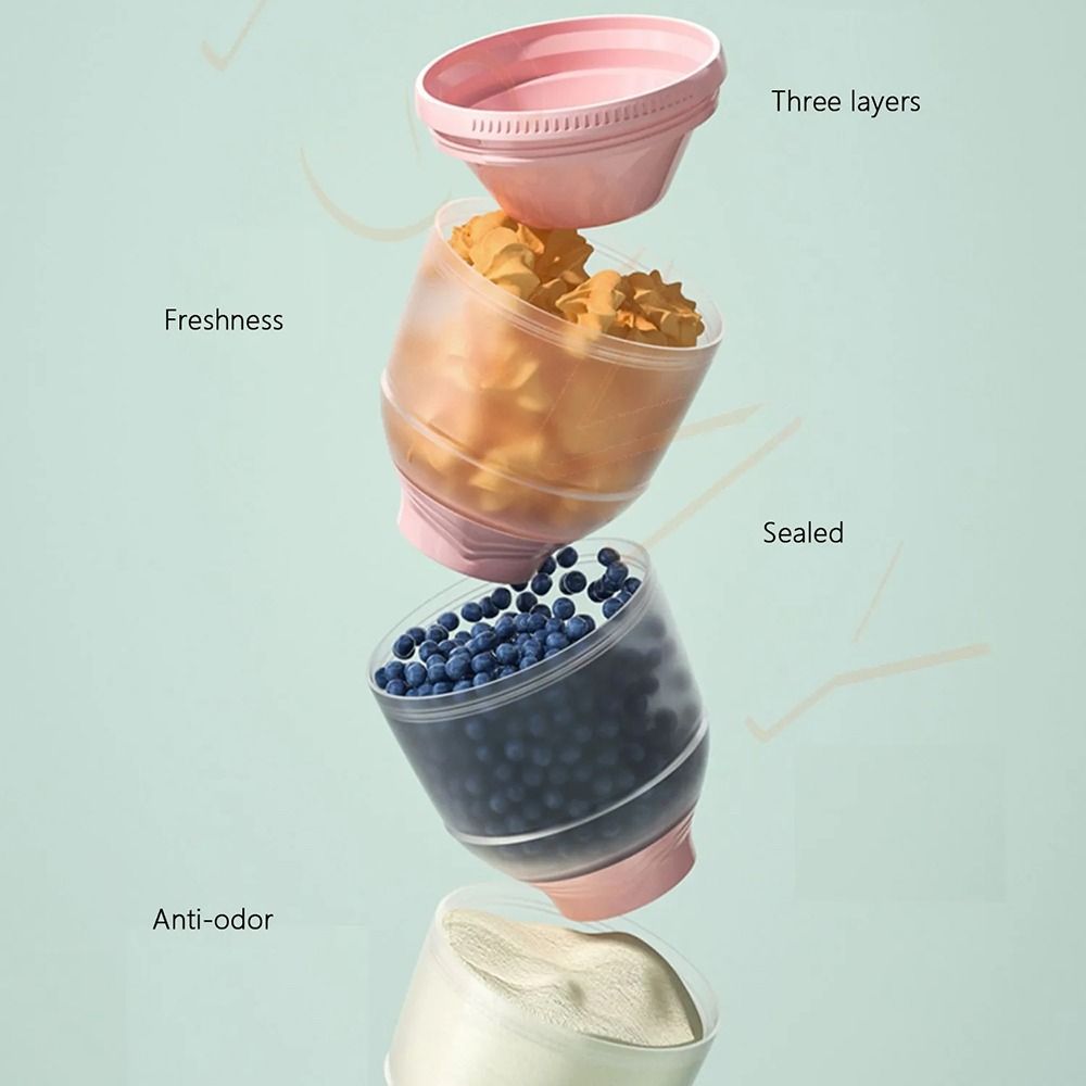 3 Layers Baby Milk Powder Box  - огляд і ціна Formula Dispenser Portable