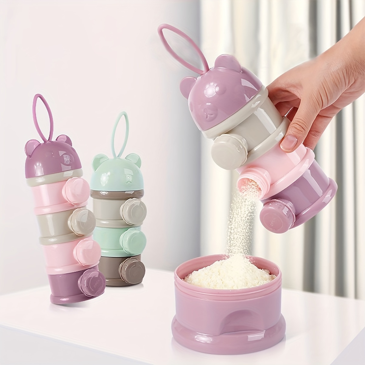 Large Capacity Baby Milk Powde - огляд і ціна Formula Dispenser Portable