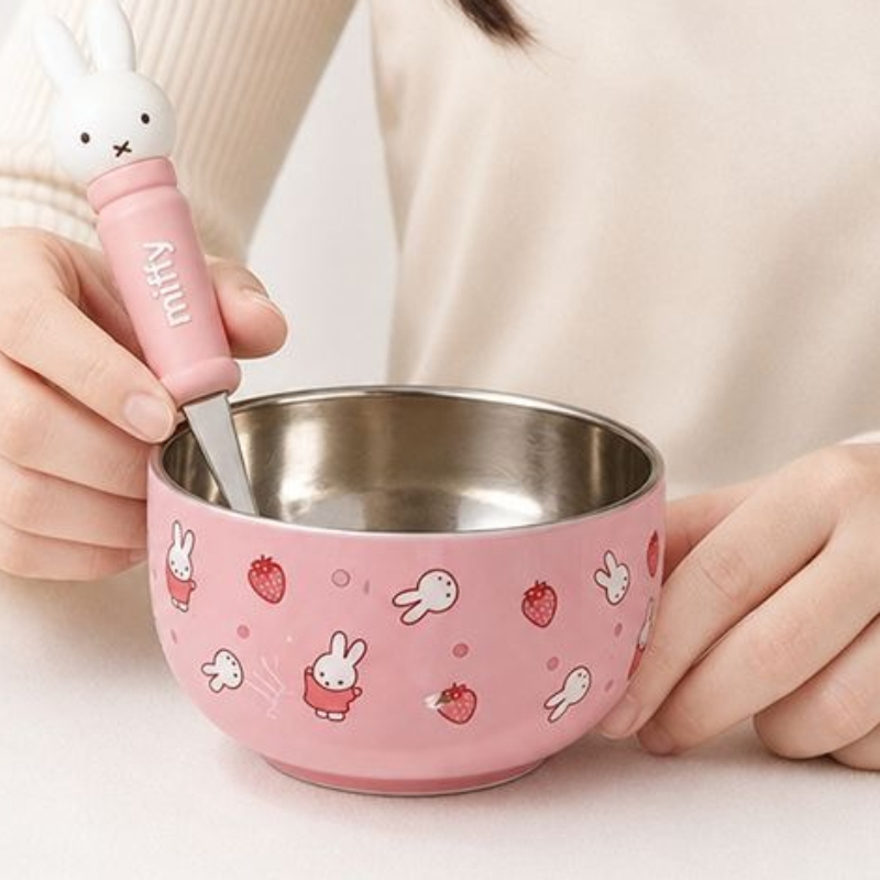 Cartoon Kawaii Miffy Stainless - огляд і ціна Baby Food Japan