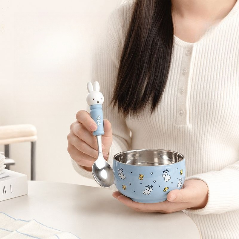 Cartoon Kawaii Miffy Stainless - огляд і ціна Baby Food Japan