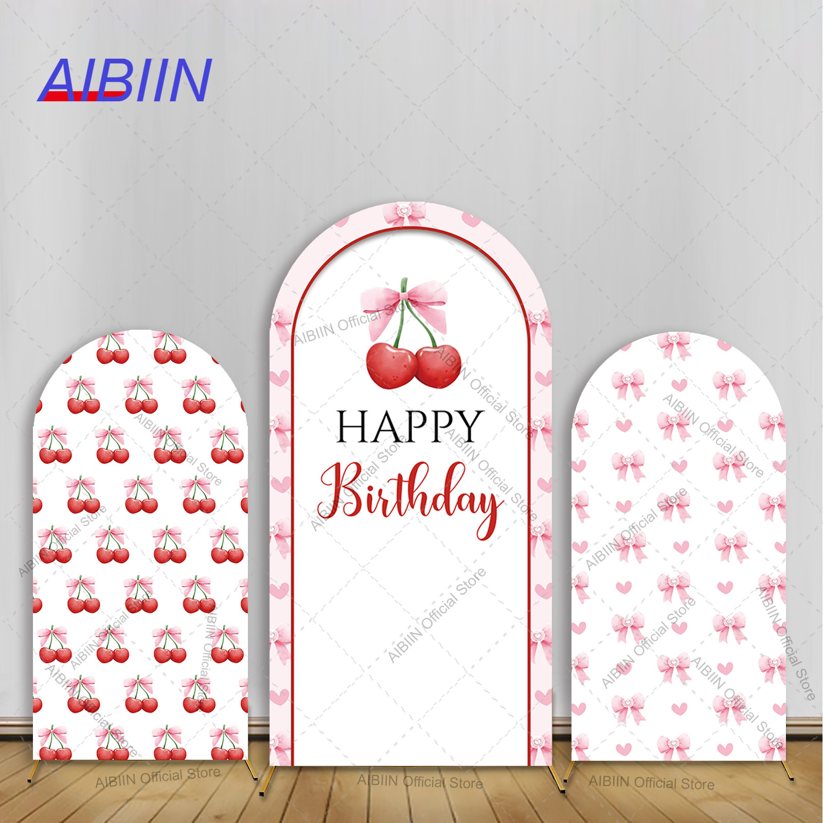 Girl Cherry Happy Birthday Arc - огляд і ціна Baby Food Fruits