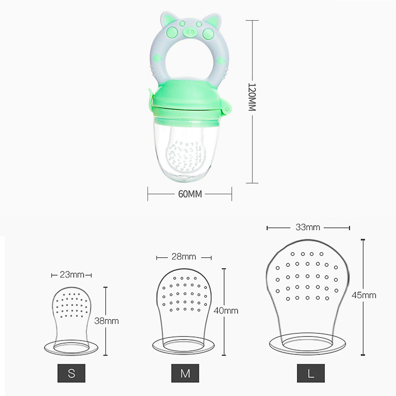 4pcs/set Silicone Fruit & Vege - огляд і ціна Baby Food Chopper