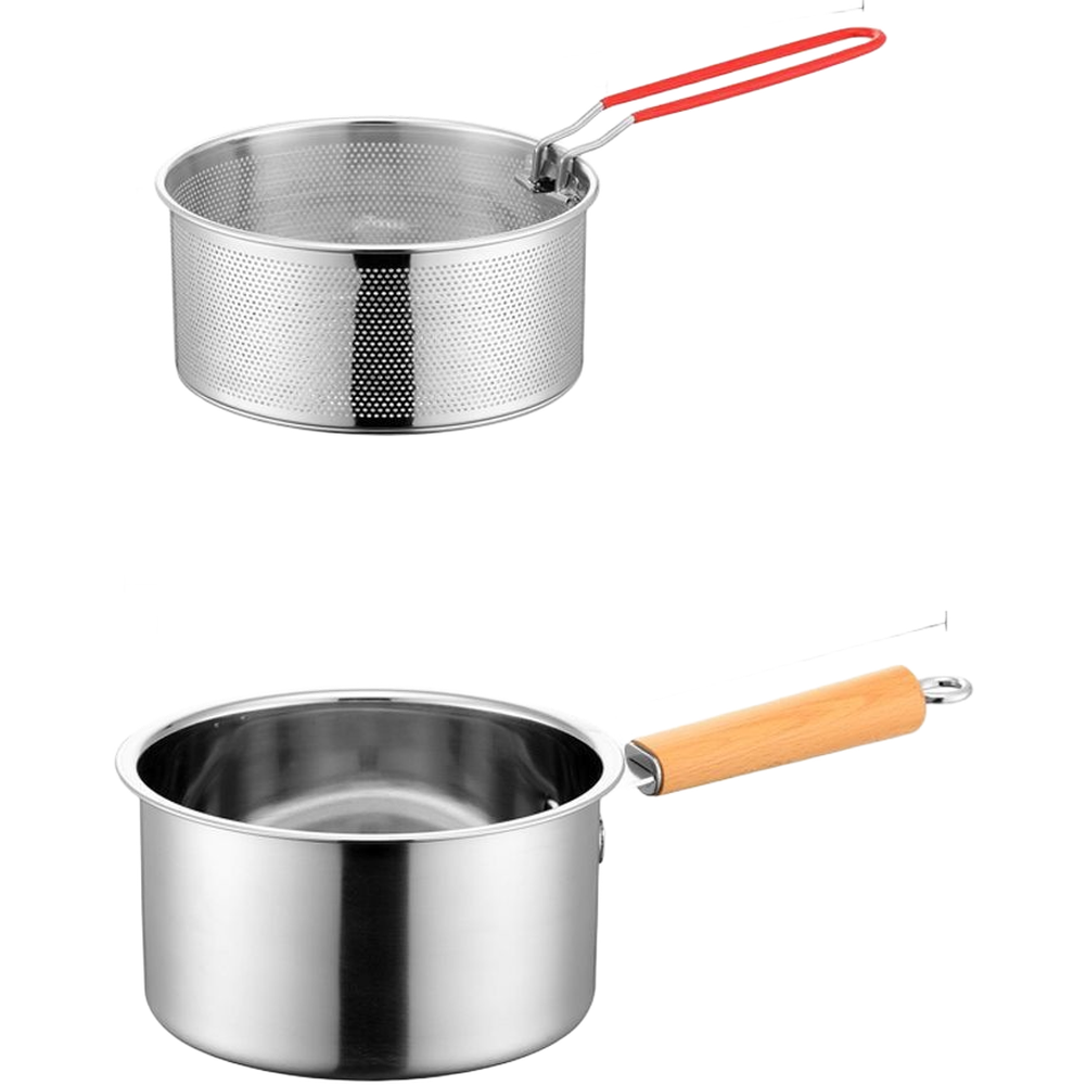 Stainless Steel Deep Fry Pot 2 - огляд і ціна Baby Food Strainer