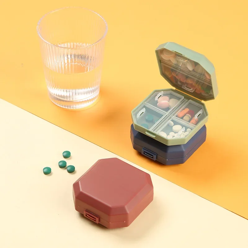 Mini Portable Pill Box 6 Grids - огляд і ціна Formula Dispenser Portable
