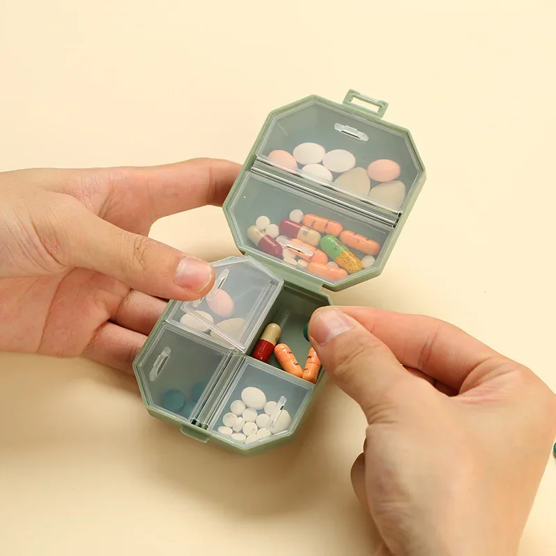 Mini Portable Pill Box 6 Grids - огляд і ціна Formula Dispenser Portable