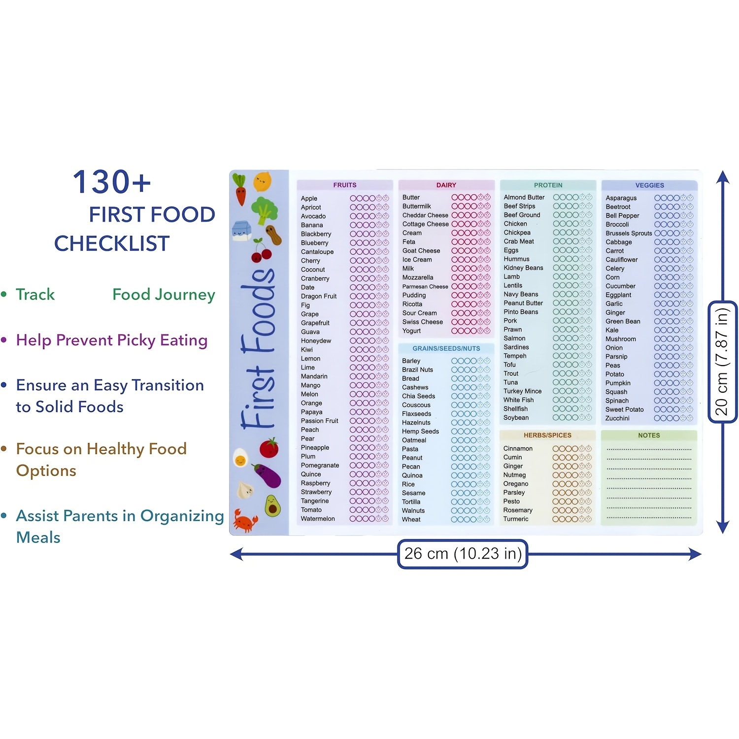 Baby First Foods Tracker, High - огляд і ціна Baby Food Quality