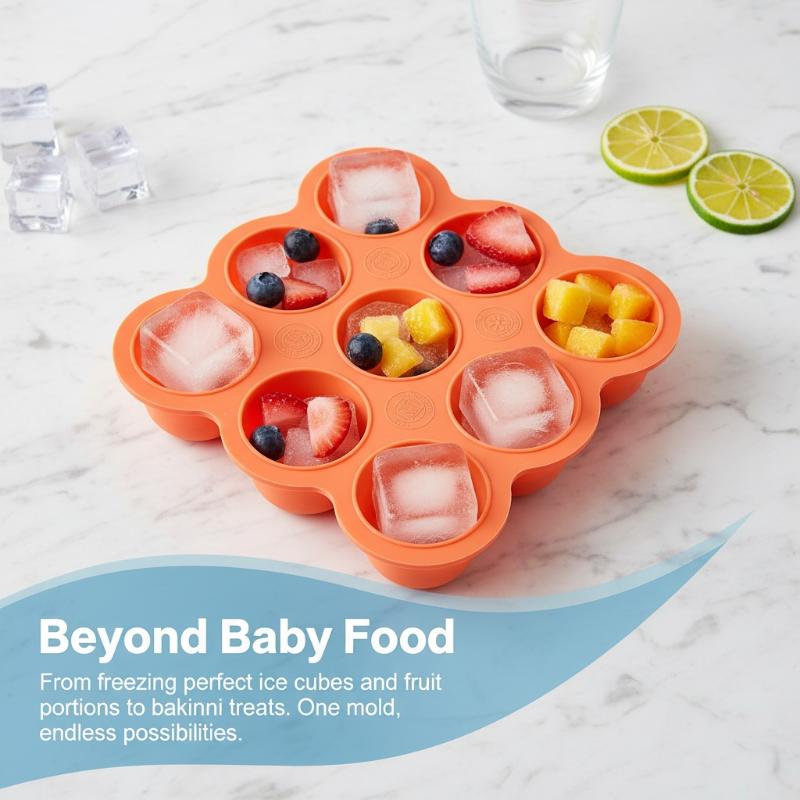 Baby Food Silicone Container 9 - огляд і ціна Baby Food Tray