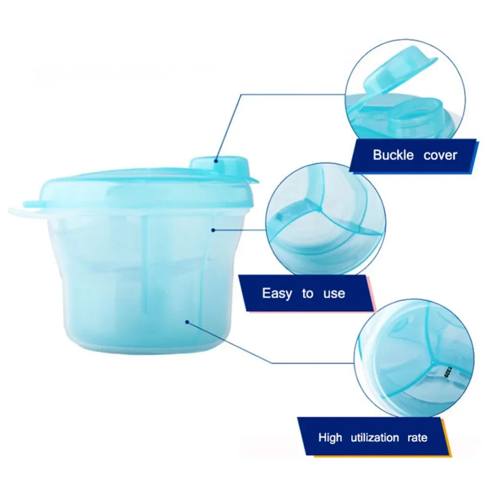 Baby Food Storage Boxs 3-grid  - огляд і ціна Formula Dispenser Portable