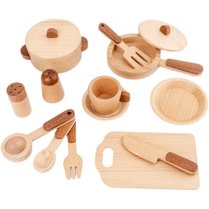 Maoduo Toys Beech Wooden Kids  - огляд і ціна Baby Food Utensils