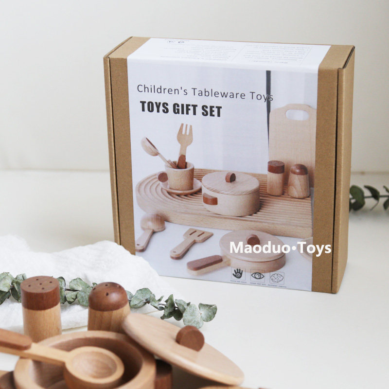 Maoduo Toys Beech Wooden Kids  - огляд і ціна Baby Food Utensils