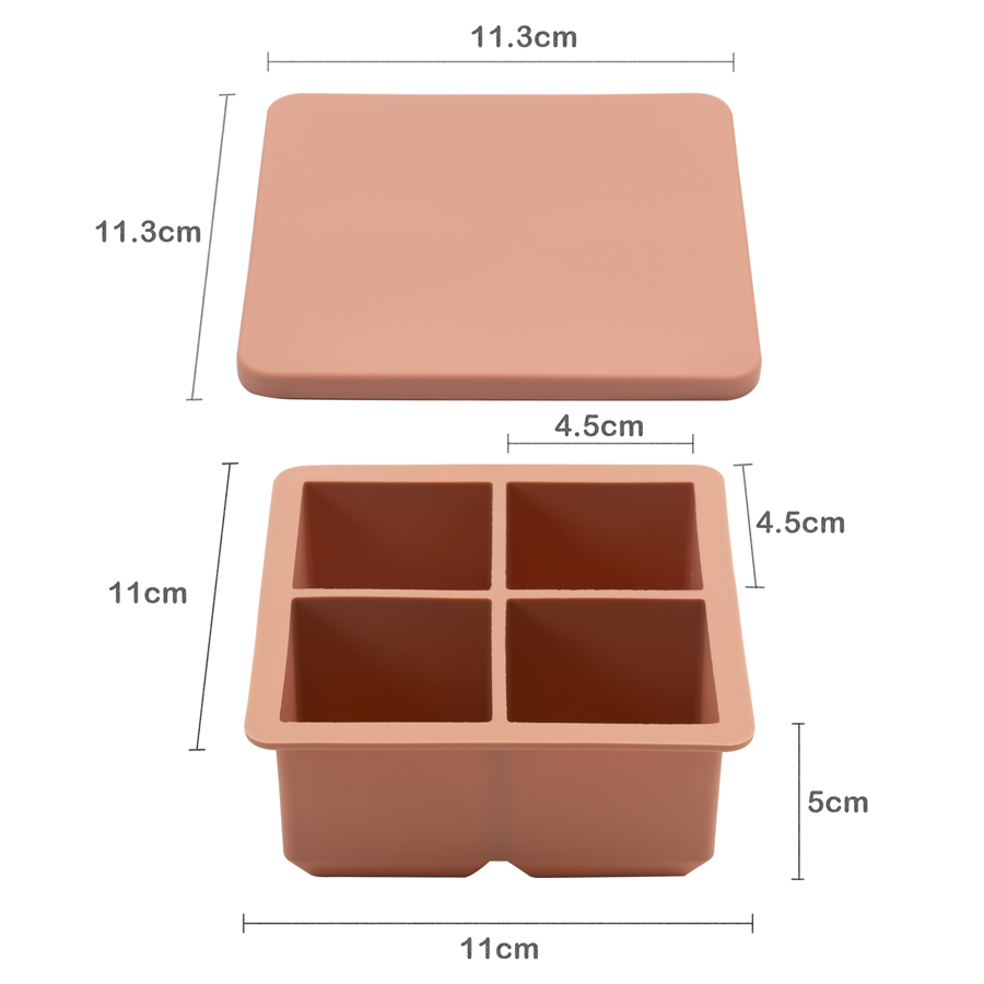 Food Grade Soft Silicone Squar - огляд і ціна Baby Food Tray