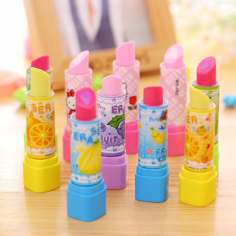 10Pcs Cartoon Fruit Lipstick S - огляд і ціна Baby Food Fruits