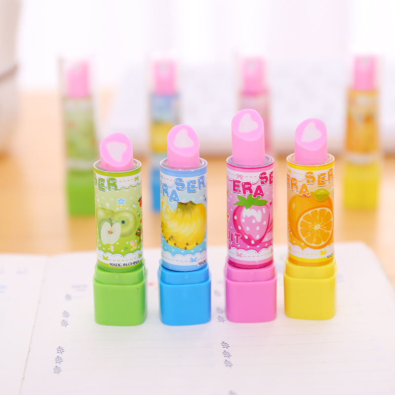 10Pcs Cartoon Fruit Lipstick S - огляд і ціна Baby Food Fruits