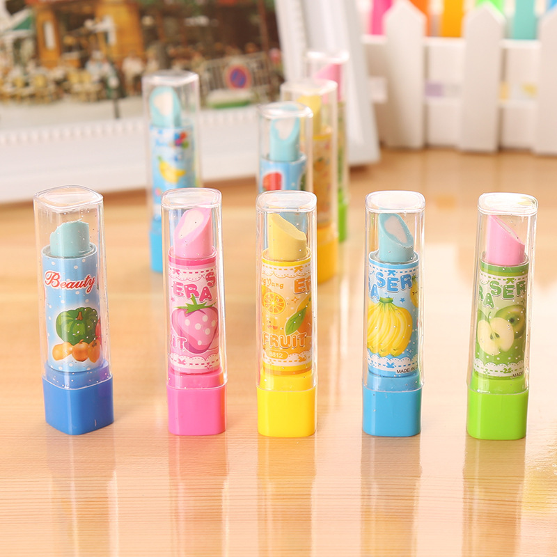 10Pcs Cartoon Fruit Lipstick S - огляд і ціна Baby Food Fruits