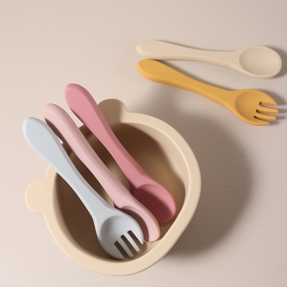 Custom Name 1 Pair Silicone Sp - огляд і ціна Baby Food Utensils
