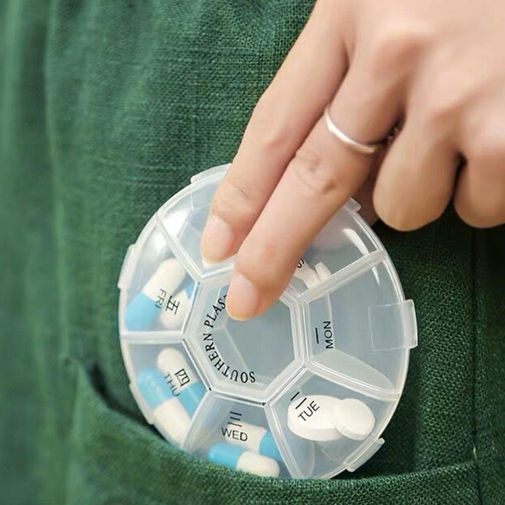 7 Grids Portable Weekly Pill B - огляд і ціна Formula Dispenser Portable