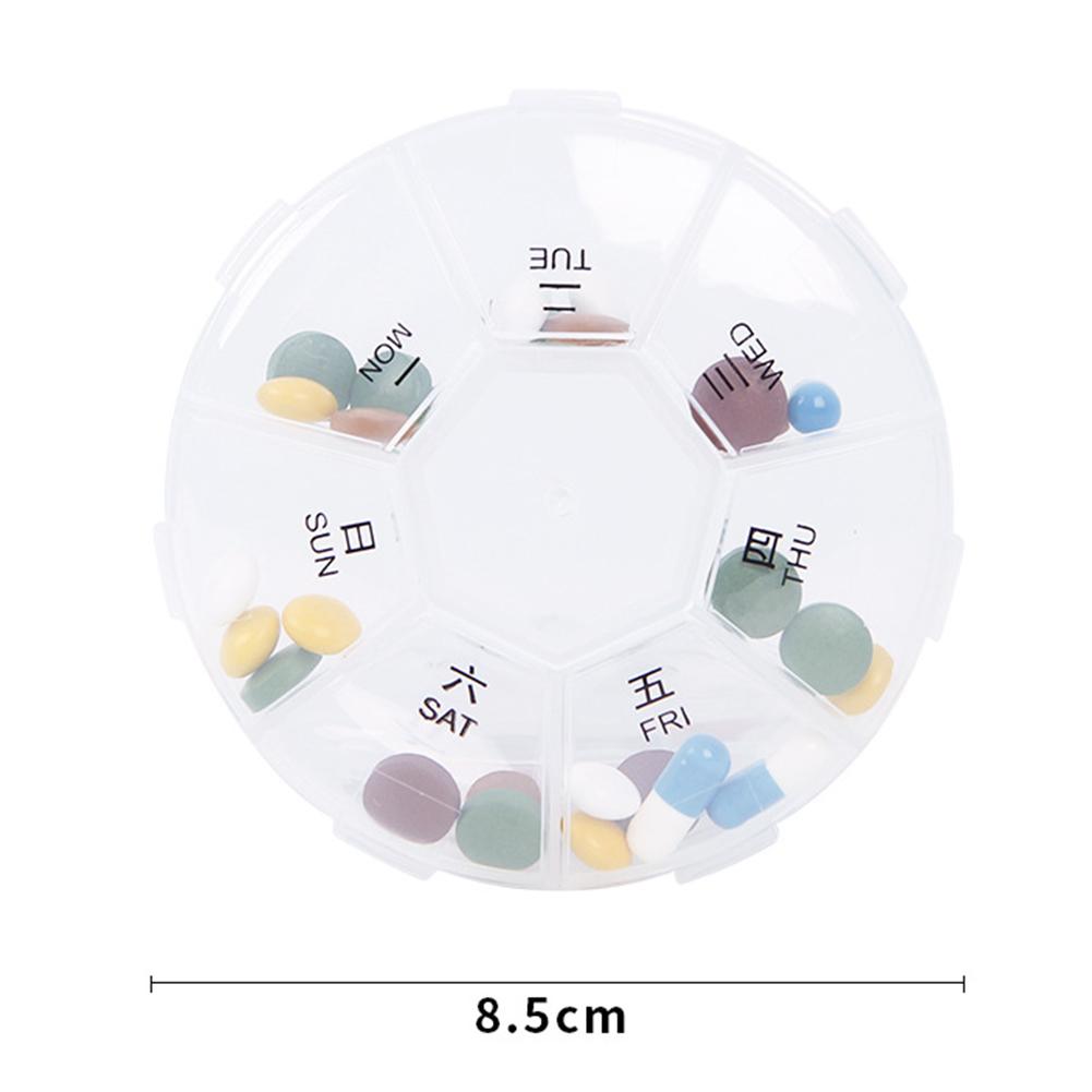 7 Grids Portable Weekly Pill B - огляд і ціна Formula Dispenser Portable