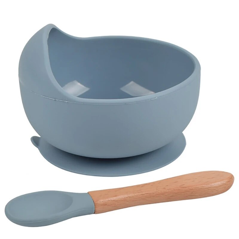 2PCS Silicone Baby Feeding Bow - огляд і ціна Baby Food Tray