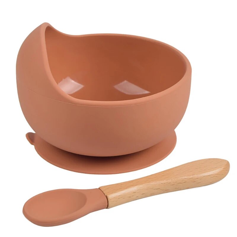 2PCS Silicone Baby Feeding Bow - огляд і ціна Baby Food Tray