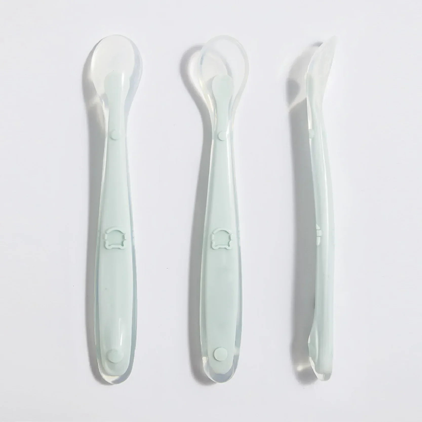 Soft Silicone Baby Spoon Toddl - огляд і ціна Baby Food Utensils