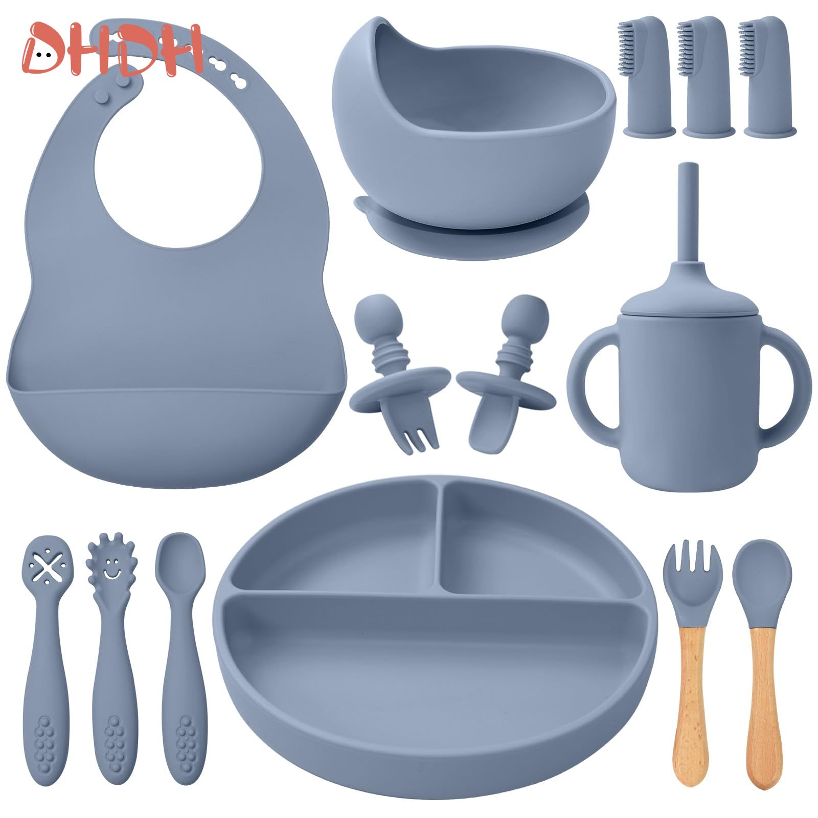 Silicone Baby Feeding Set Tabl - огляд і ціна Baby Food Chopper