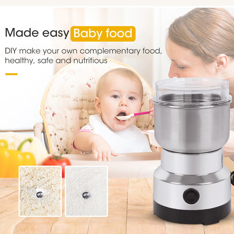 Mini Electric Grinder 4 Blades - огляд і ціна Baby Food Chopper