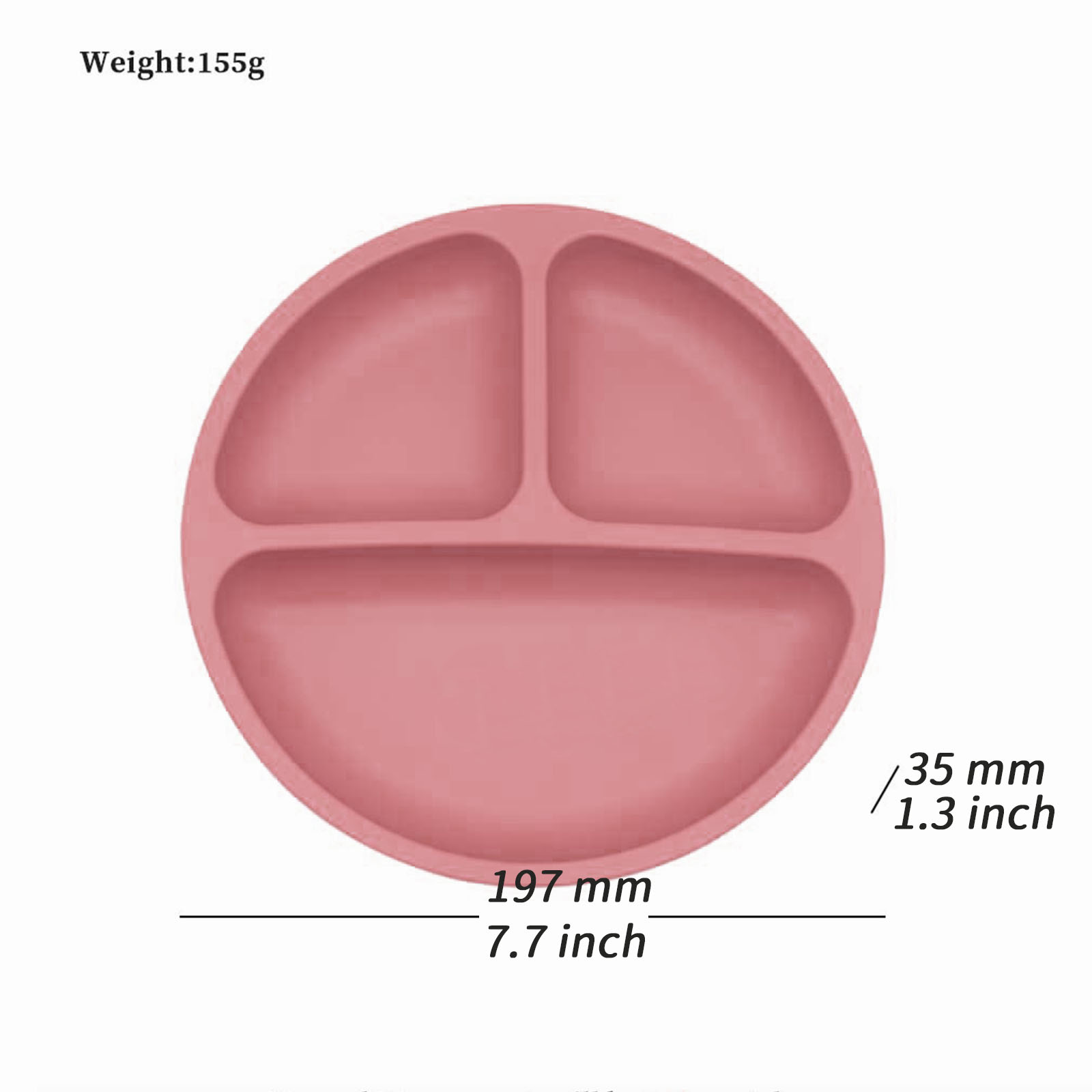 Food grade silicone split plat - огляд і ціна Baby Food Chopper
