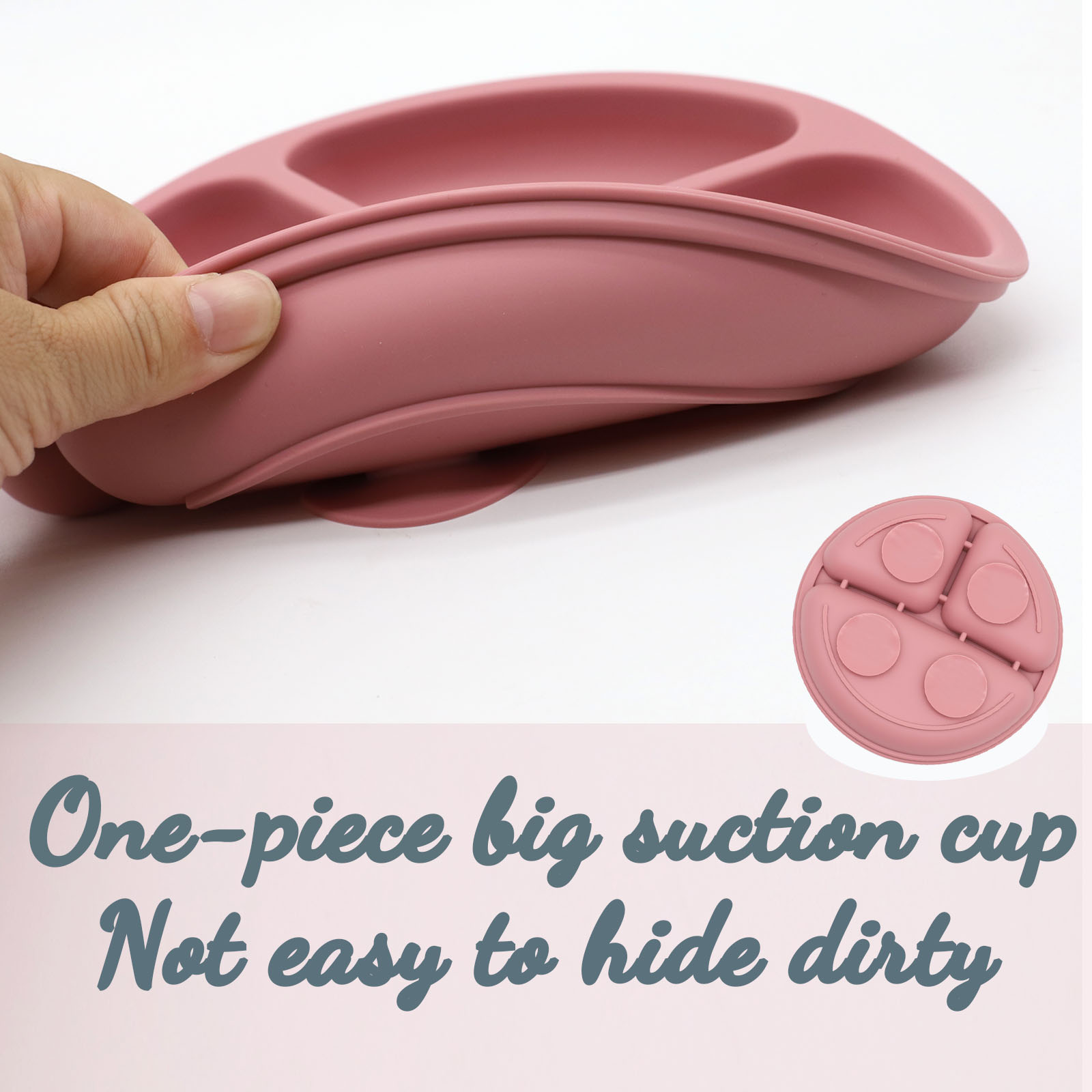 Food grade silicone split plat - огляд і ціна Baby Food Chopper