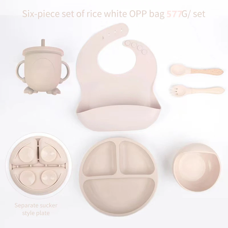 6 PCS Baby Meal Set Silicone S - огляд і ціна Baby Food Chopper