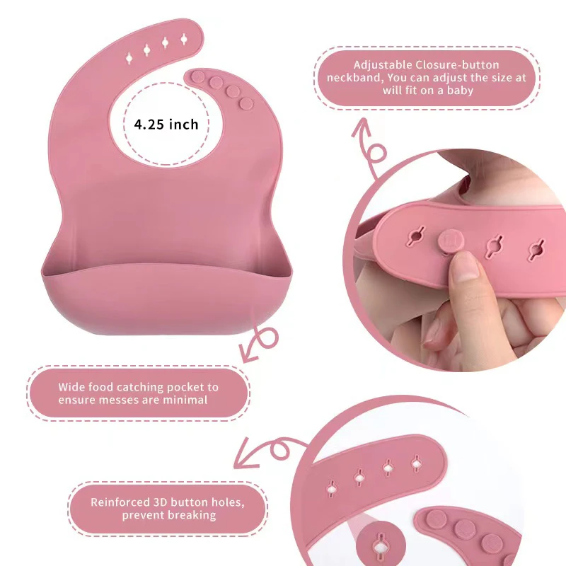 6 PCS Baby Meal Set Silicone S - огляд і ціна Baby Food Chopper